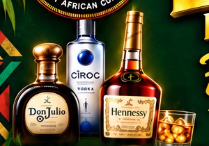 Drinks from the bar